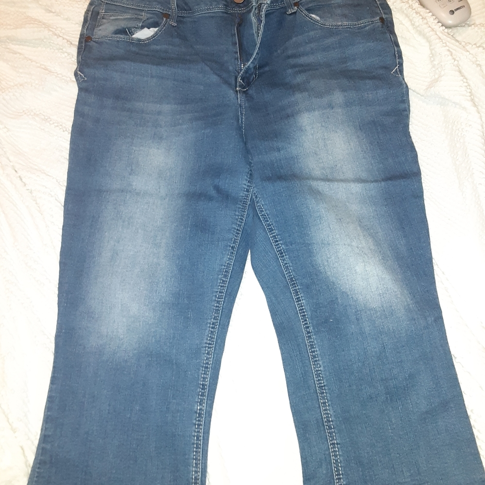1822 jean capris size 16